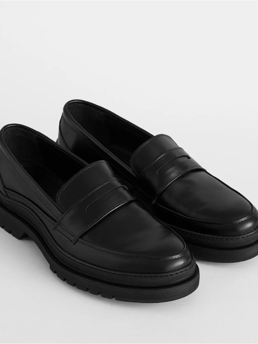 WANT Les Essentiels Graves Lugged Leather Loafer